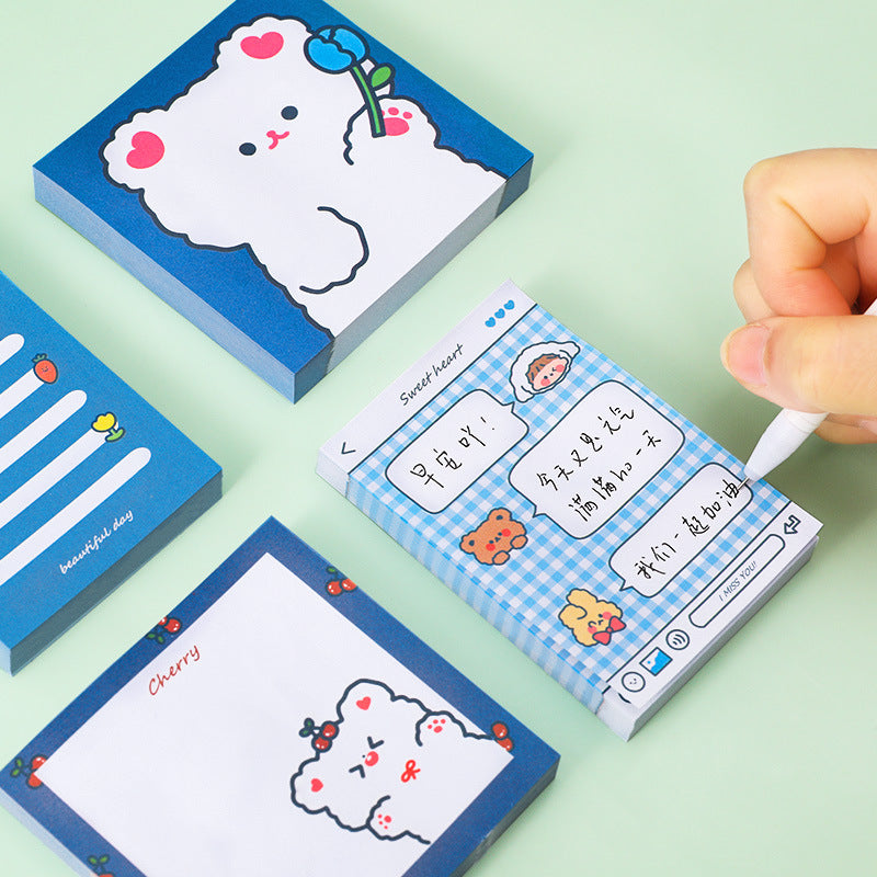 Wholesale Paper Cartoon Bear Sticky Note